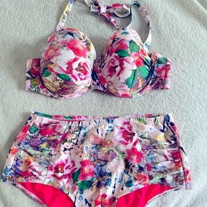 Bathing suit 2 pieces 1X